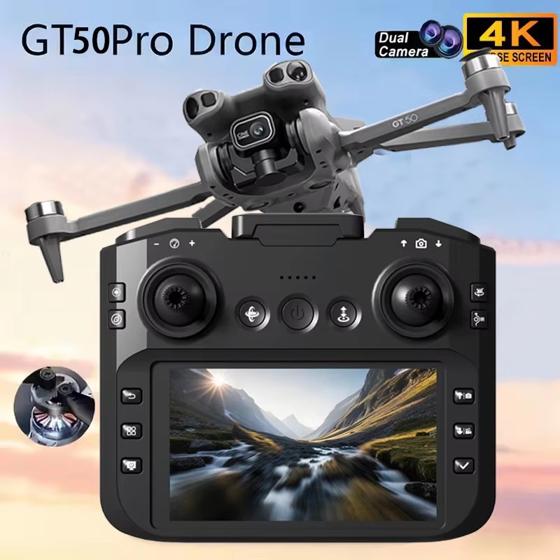 Drone Surveying - GT50 Drone 360° Obstacle Avoidance 8/6K