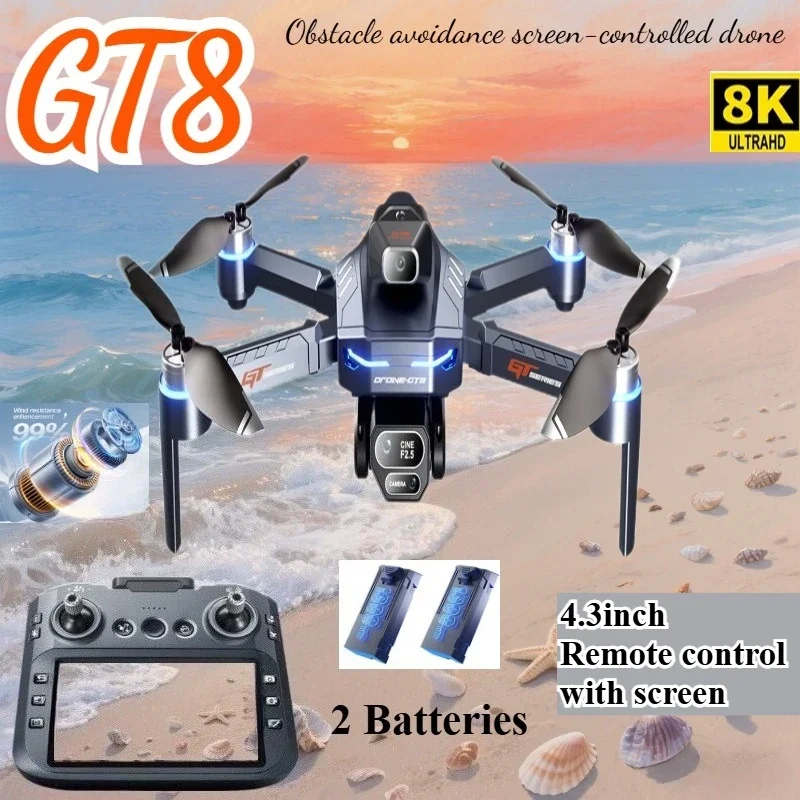 Drone 4K HD GT8 Camera Obstacl - đánh giá và giá Drone Thermal Imaging