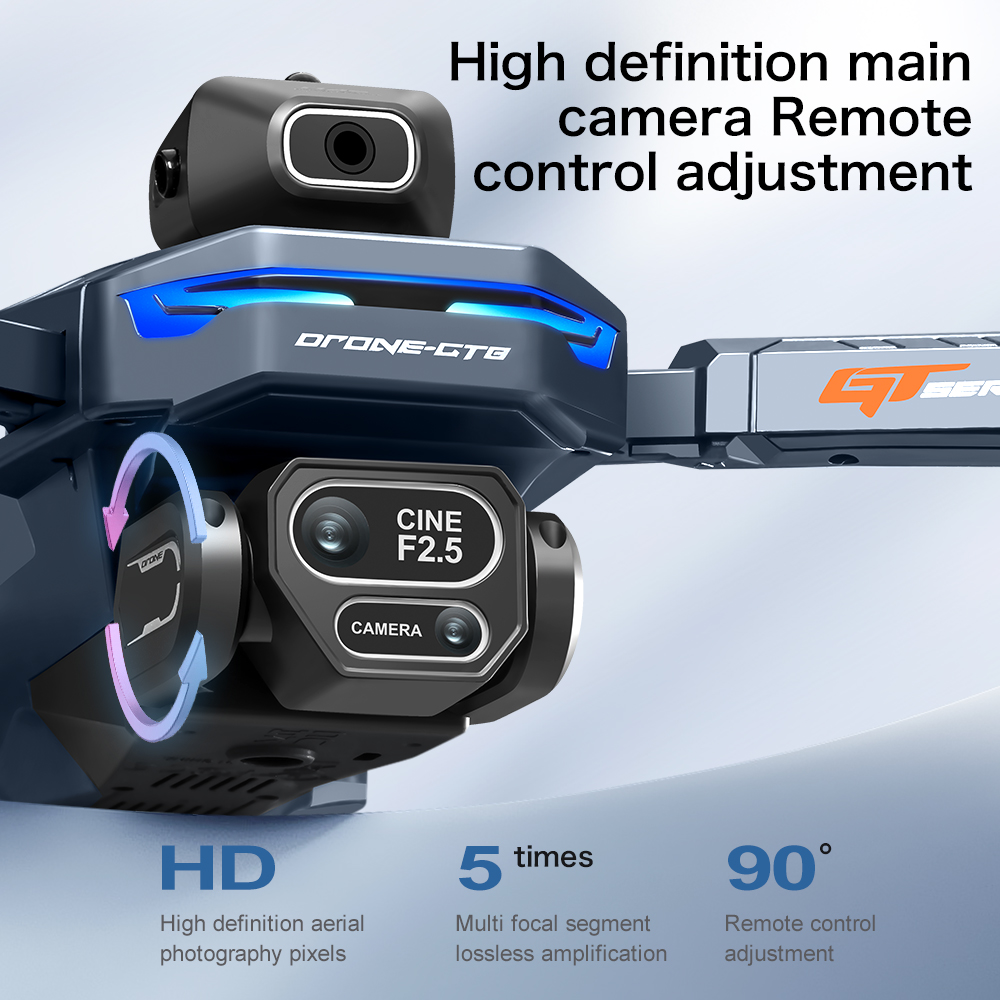 GT8 Foldable GPS RC Drone 8K H - đánh giá và giá Drone Mapping