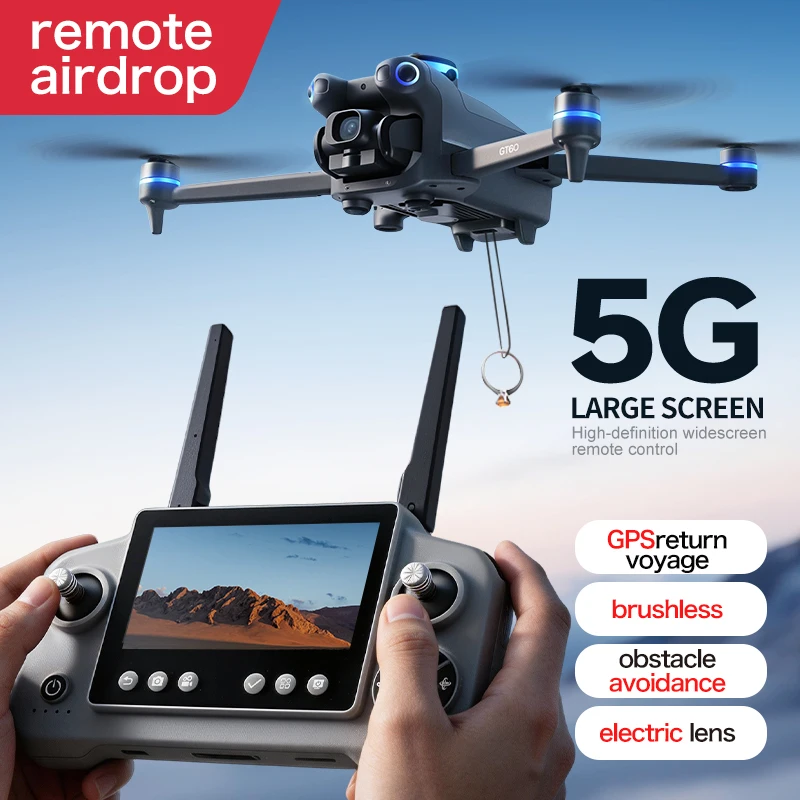 GT60 4K/6K/8K Camera GPS Drone - đánh giá và giá Drone Mapping