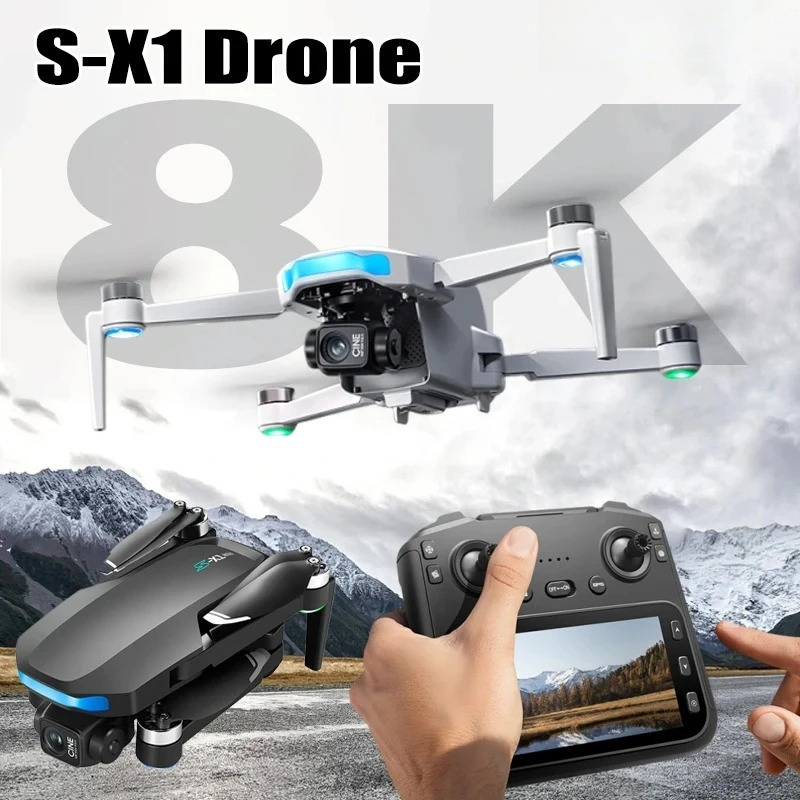 Original S-X1 Drone 8K HD Prof - đánh giá và giá Drone Thermal Imaging
