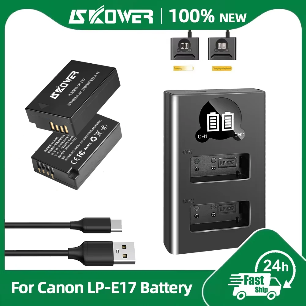 Pin LP-E17 cho máy ảnh Canon E - đánh giá và giá Canon Camera Eos R8