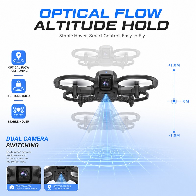 VR Big Drones 4K HD Wide Angle - đánh giá và giá Drone Ndvi